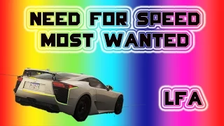 LEXUS LFA | NEED FOR SPEED MOST WANTED 2012