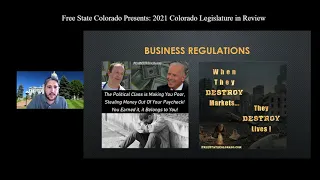 2021 Colorado Legislative Session in Review - Free State Colorado Presentation