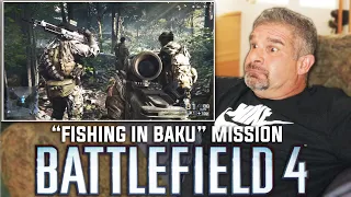Dad Reacts to Battlefield 4: Official 17 Minutes "Fishing In Baku" Gameplay Reveal!