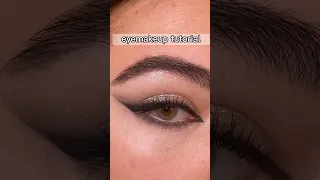 smokey eyeliner tutorial 🖤 #smokeyeyes #makeup