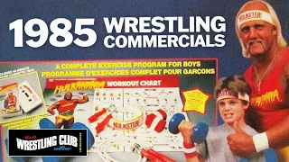 1985 Wrestling Commercials (feat. "Rowdy" Roddy Piper, Hulk Hogan, Giant Baba, The Von Erichs)