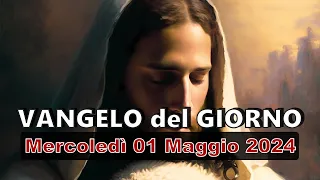 VANGELO DEL GIORNO MERCOLEDI 01 MAGGIO 2024 ❤️ Non è costui il figlio del falegname?