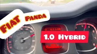 Autobahn Germany Fiat Panda 170 km/h😎