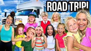 MOM & 12 KiDS ROAD TRiP ALONE! *What NOT to do* || TRAVELiNG KiTS!!