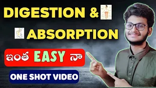 Digestion and Absorption One Shot | Full NCERT Covered | Vishnu's Smart Info