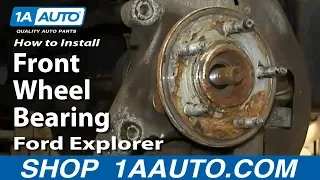 How to Replace Wheel Bearing & Hub Assembly 02-05 Mercury Mountaineer