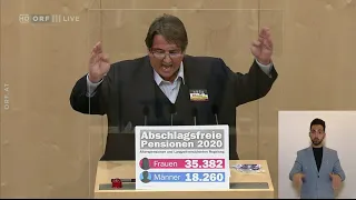 2020 11 20 116 Josef Muchitsch SPÖ   Plenarsitzung des Nationalrates zum Budget 2021 vom 20 11 2020
