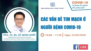 [COVID-19] Các vấn đề tim mạch ở người bệnh COVID-19