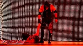 Demon Kane reveals what he's done to Daniel Bryan: Raw, May 12, 2014