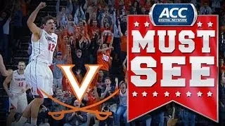 Virginia's Joe Harris Beats 1st Half Buzzer | ACC Must See Moment