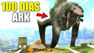 ¡Sobrevivo 100 Días con Kaijus en ARK Survival Evolved en Hardcore! #3