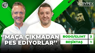 CANLI... Bodo Glimt 3 - 1 Beşiktaş Maç Sonu | Nihat Kahveci, Nebil Evren
