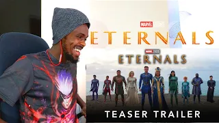 Marvel Studios' Eternals Official Teaser Trailer REACTION VIDEO!!!