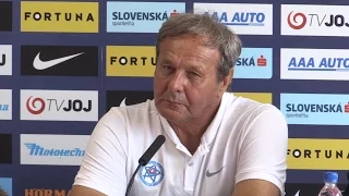 Slovakia Manager Jan Kozak Press Conference Ahead Of England World Cup Qualifier