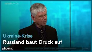 Prof. Hans-Dieter Heumann zum Ukraine-Konflikt am 19.01.22