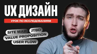 КУРС ПО ДИЗАЙНУ: Как Проводить Исследования. JTBD, User Flow, Value Proposition