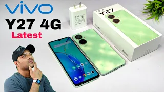 Vivo Y27 4G Unboxing & First Look - Vivo Y Series Latest Stylish Smartphone | 6GB /128GB | Camera 🔥