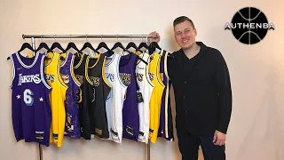My Lebron James L.A.Lakers jersey collection