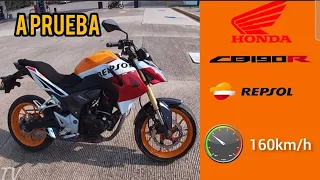 A prueba moto HONDA CB190R | velocidad máxima | opinión |
