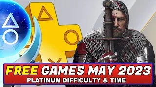 Free Games May 2023 | Playstation Plus Essential Games PS4, PS5 - Platinum Difficulty & Time