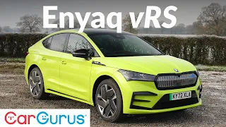 Skoda Enyaq Coupe vRS 2023 review