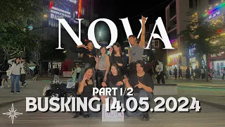 [Busking #3] Nova (노바) Part 1 | Kpop Dance In Public, Sinchon South Korea