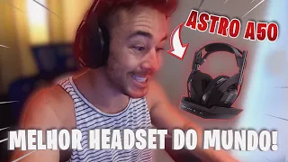 Astro A50 - O MELHOR HEADSET DO MERCADO! REVIEW!