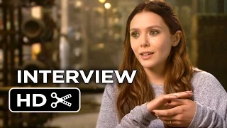 Avengers Age of Ultron Interview - Elizabeth Olsen (2015) - Marvel Movie HD