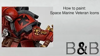 Freehand: How to paint Space Marine Veteran markings