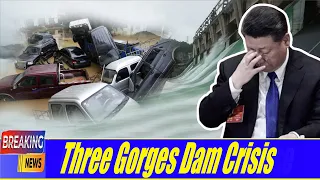 The Three Gorges Dam is experiencing a major incident, the lives of millions of people are in danger