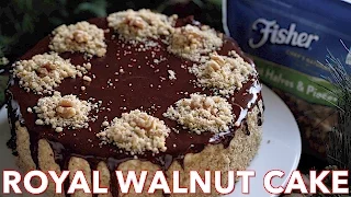 Dessert: Tasty Royal Walnut Cake Recipe - Natasha's Kitchen