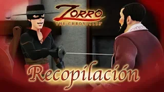 1 Hora RECOPILACIÓN  | Las Crónicas del Zorro | Capítulo 16 - 18 | Dibujos de super héroes