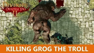 How to kill Gorg the troll at lower level (Divinity Original Sin 2)