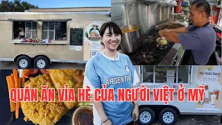 Xe Bán Đồ Ăn Đường Phố Của Hai Mẹ Con Cô Chủ Người Việt Mới Qua Mỹ | Vietnamese Food Truck