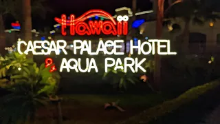 Horrorzimmer Katastrophe Ägypten Zimmer Hawaii  Caesar Palace Hotel Aqua Park Wasser Zimmer Warnung