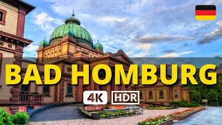 😍 BAD HOMBURG Germany - Walking through the OLD TOWN (4K 60fps UHD) 👏🏼