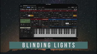 The Weeknd - Blinding Lights (instrumental synth cover)