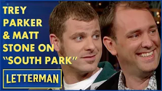 South Park's Trey Parker & Matt Stone Love Fart Jokes | Letterman