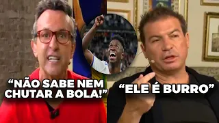 SE ARREPENDERAM?? JORNALISTAS QUE CRITICARAM VINI JR!!