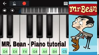 MR. Bean Theme Piano tutorial - Android application name - Perfect Piano - Learn to play piano