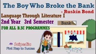 The Boy who broke the bank by Ruskin Bond in Tamil with summary, 2nd Yr 3rd Semester B.Sc Degrees