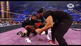 Roman Reigns humiliates Xavier Woods - WWE Smackdown 11/19/21