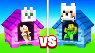 KATZEN BASE vs. HUNDE BASE! ✿ Minecraft [Deutsch/HD]