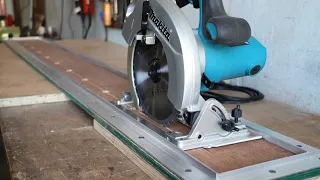 Make A Circular Saw Guide Track  | DIY Cutting Guide For Circular Saw