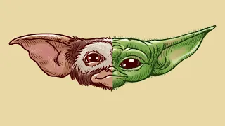 Mogyodawai (Baby Yoda Gremlins Gizmo Mandalorian Mashup)