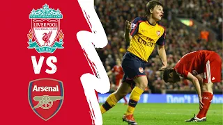 Liverpool vs Arsenal 4-4 Extended Highlights & All Goals 2009 [The Throwback]