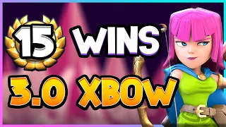 15 Wins in the Royal Tournament With 3.0 Xbow! — Clash Royale