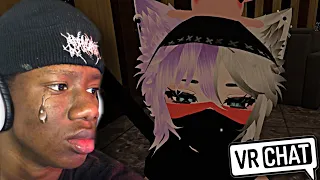 i played VR CHAT for the first time and i got cheated on..