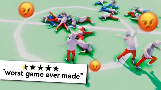 PLAYING THE WORST RATED FOOTBALL GAMES EVER