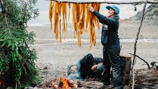 Camping in the Alaskan Wilderness